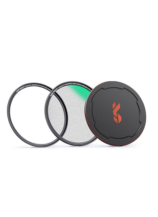 K&F Concept NANO-X-1/4 Soft Focus Filter Diffusion Filter with Waterproof Dust-Proof FMC Green Film for Camera Lens 52mm Diameter  - Image 1