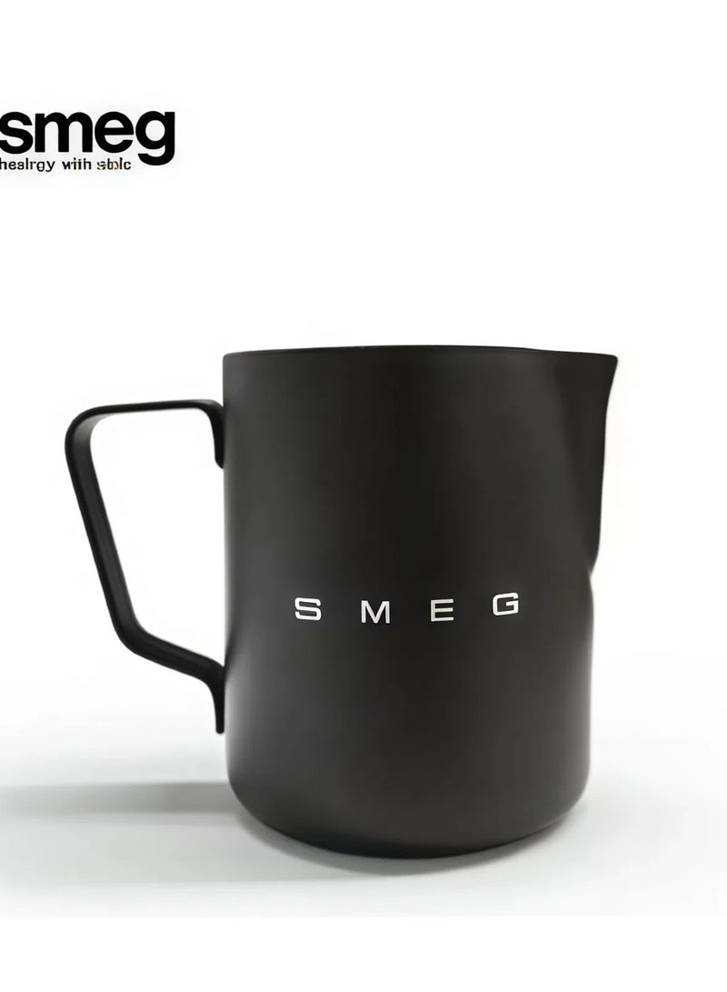 SMEG Italian-Style Latte Art Coffee Pitcher – Professional Milk Frothing Jug with Minimalist Design - Image 1
