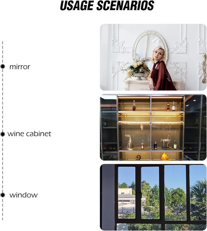 Tehaux 60 Pcs Transparent Glass Clamps For Cabinets Display Units And Bathrooms - Image 4