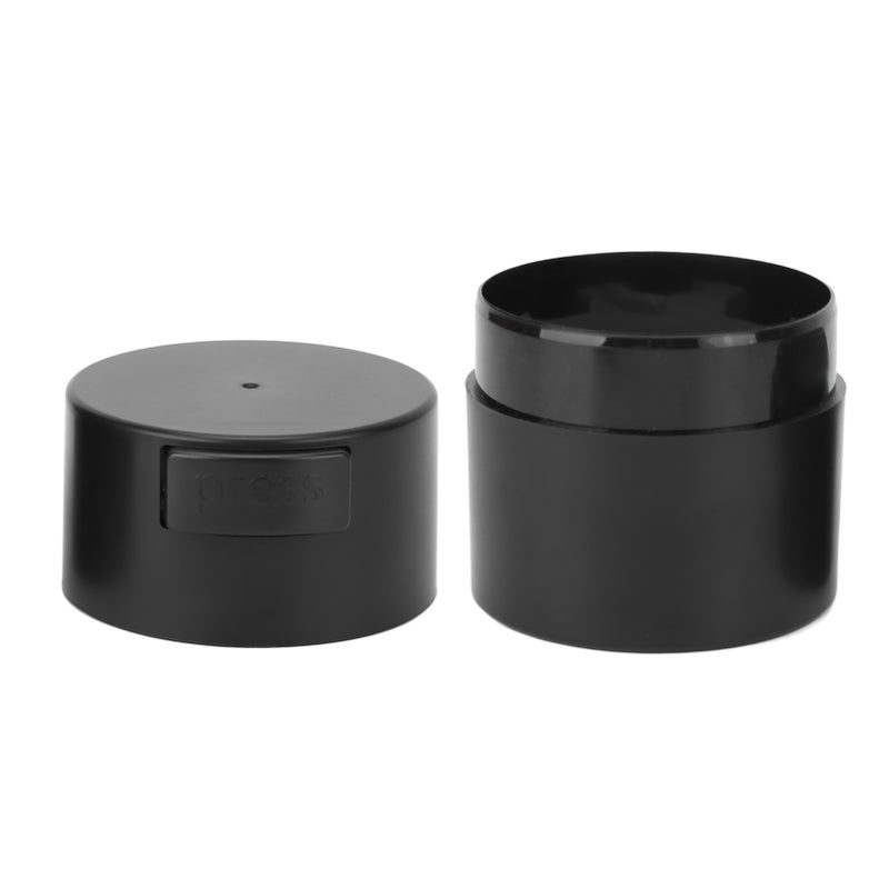 Eyelash Glue Storage Box Negative Pressure Large Capacity Lash Extension Adhesive Container Jar Black - Image 5