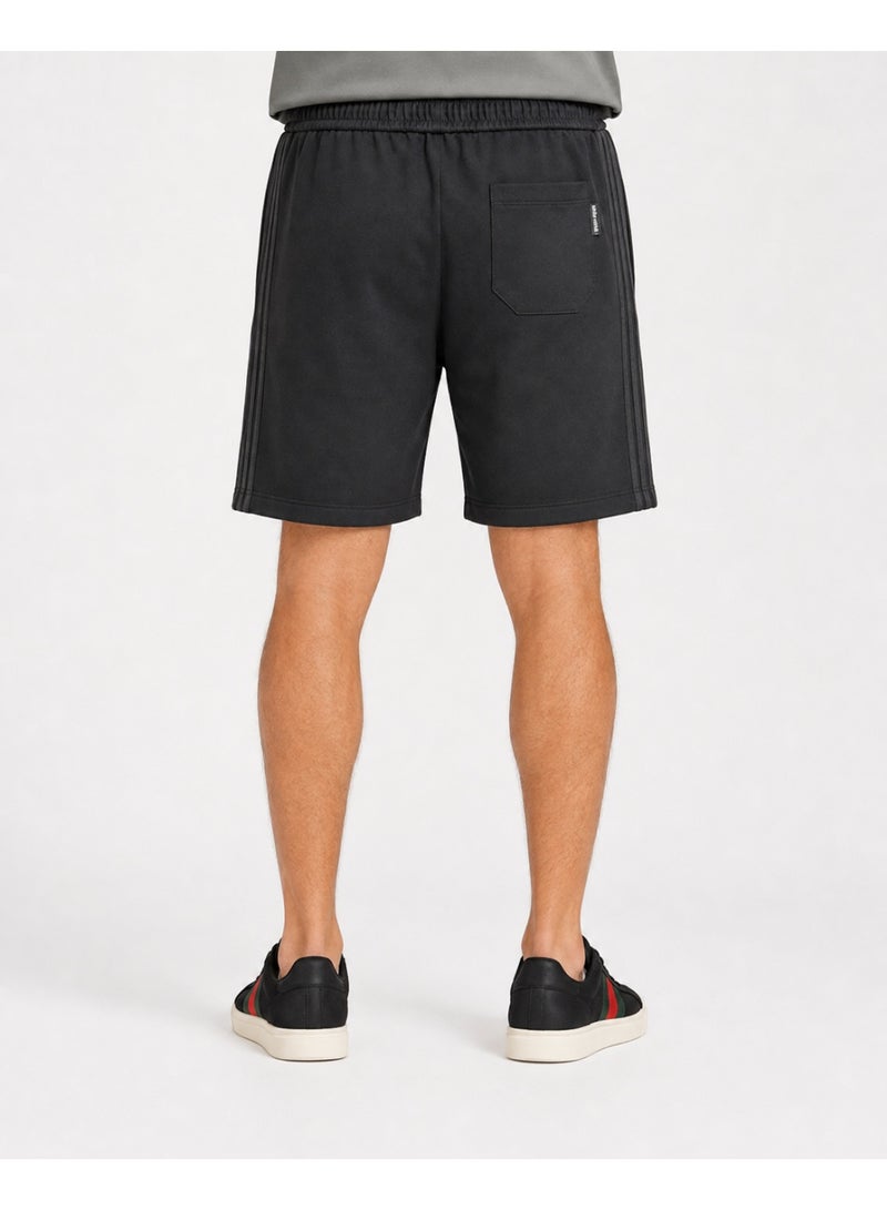 WHITE RABBIT Side Pockets Summer Short With Drawstring - Image 3