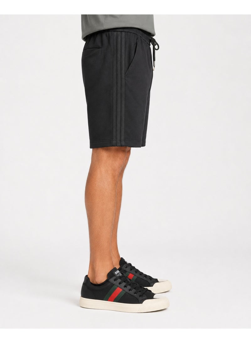 WHITE RABBIT Side Pockets Summer Short With Drawstring - Image 4