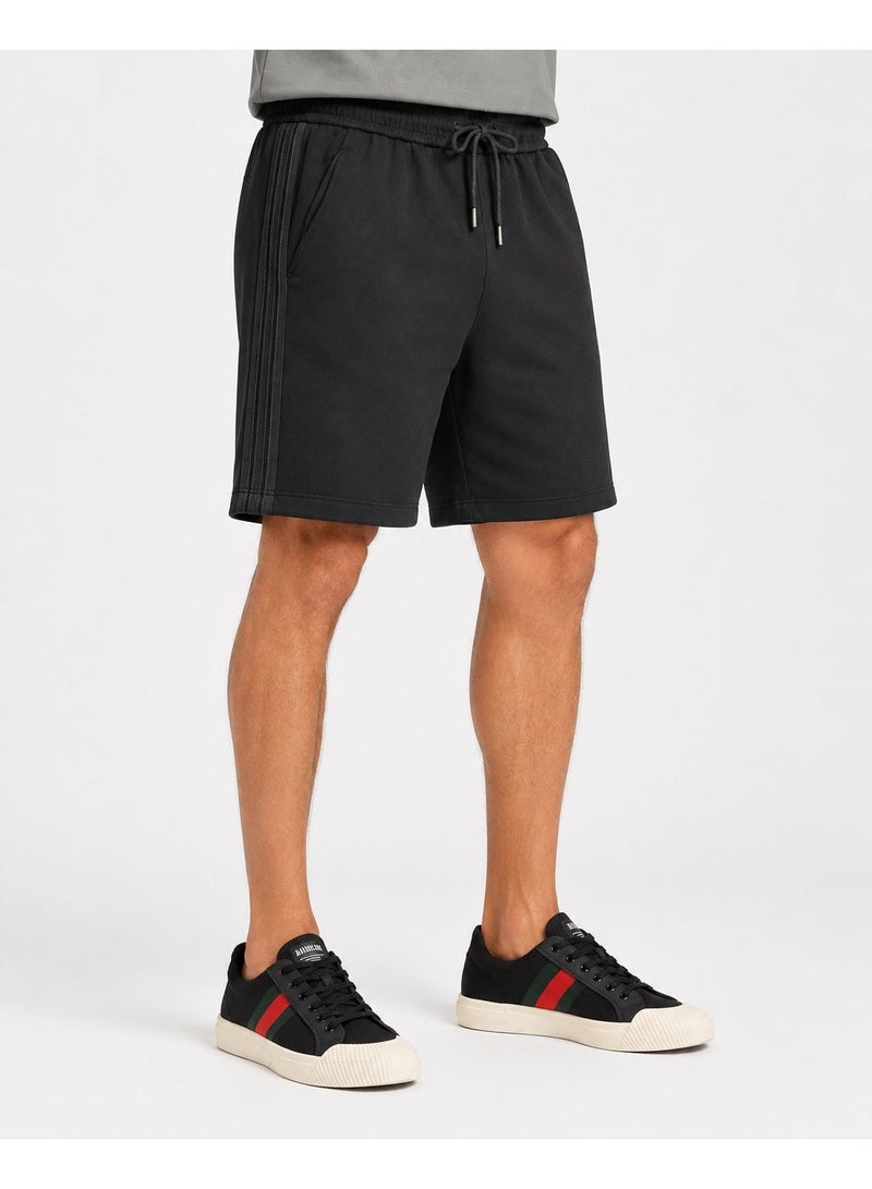 WHITE RABBIT Side Pockets Summer Short With Drawstring - Image 5