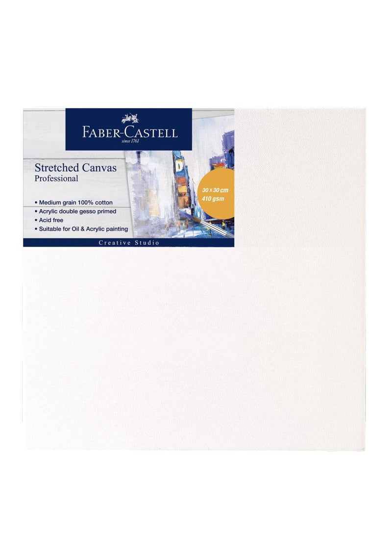 FABER-CASTELL قماش مشدود سميك إضافي 410 جرام/متر مربع 30x30 سم - Image 1