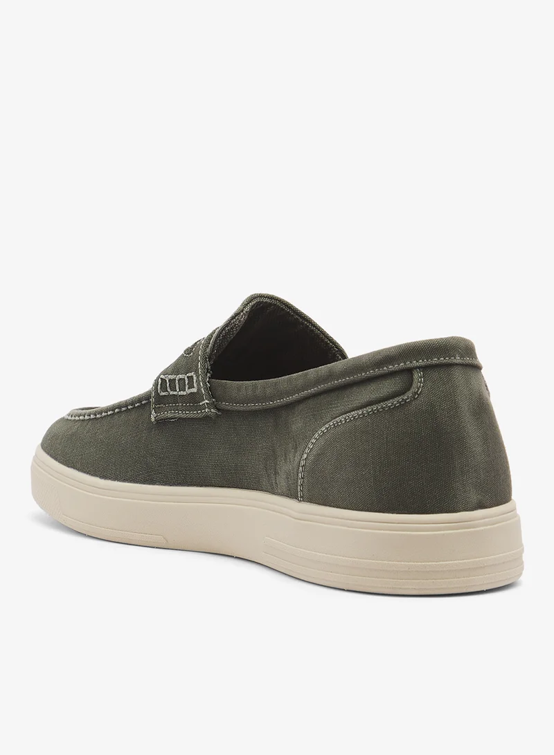 رانجلر حذاء لوفرز منخفض من زيب