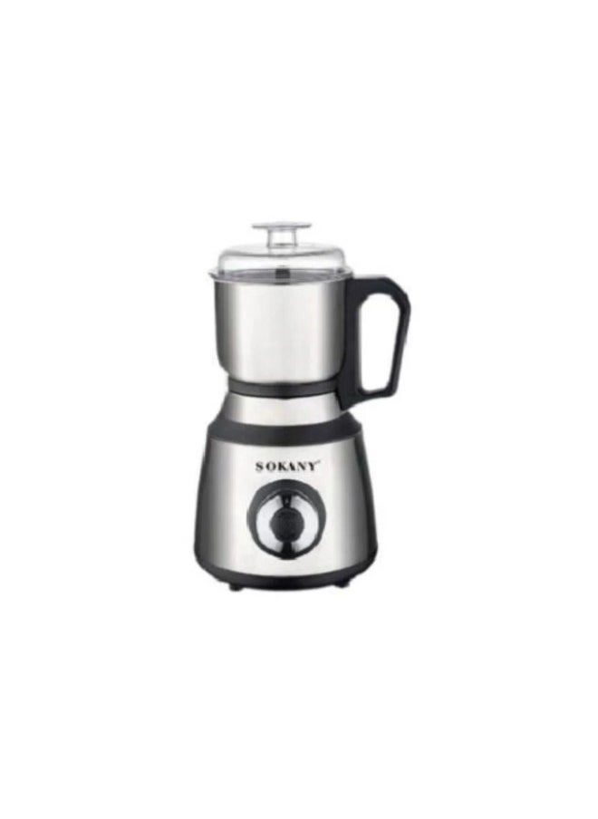 sokany stainless steel grinder large size, 800 watts, 200 grams SK-04033  - Image 1