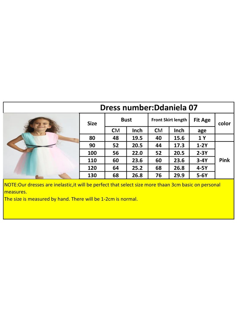 D'Daniela Pastel Tulle Dress - Image 5