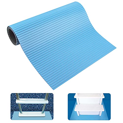 SWIMLINE HYDROTOOLS Protective Pool Ladder Mat for Above Ground Pools Safety Stability for Stairs Steps Ladders Premium Durable Material 9 x 36 - Image 1