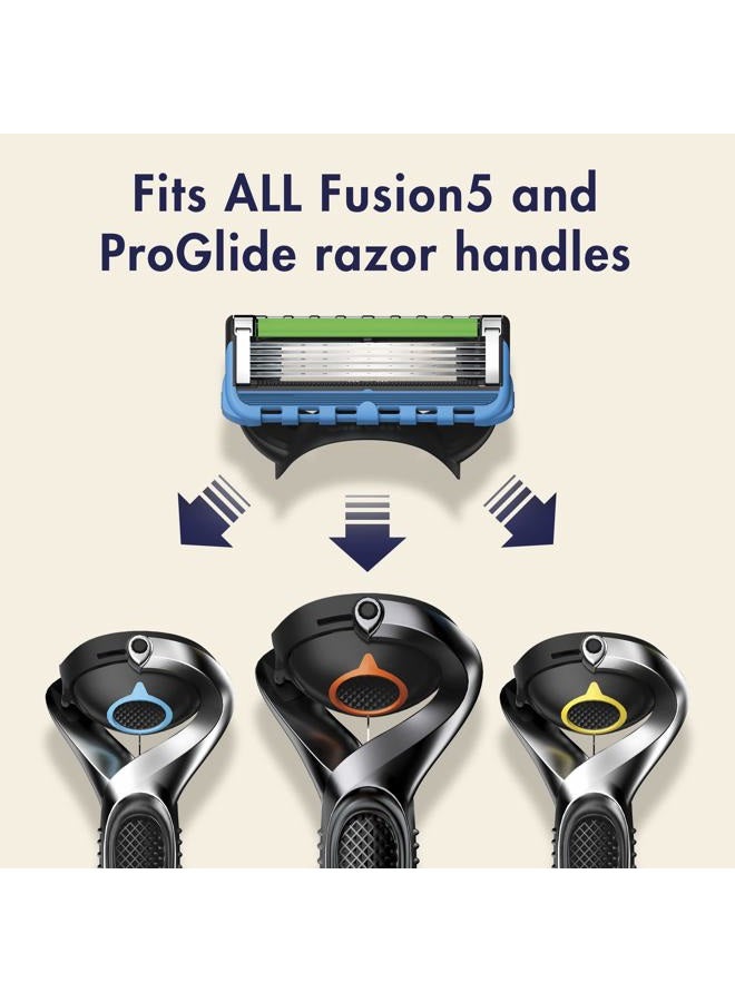 Gillette ProGlide Mens Razors 8 Razor Blade Refills Plus Gillette PURE Mens Soothing Shaving Cream with Aloe, 6 oz  - Image 4