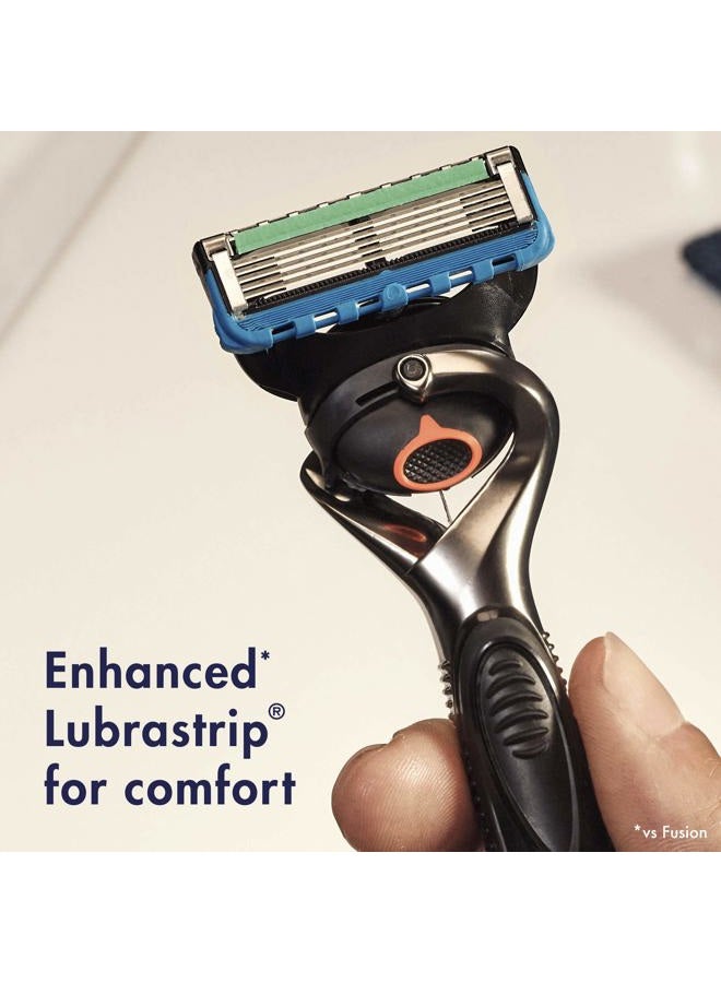 Gillette ProGlide Mens Razors 8 Razor Blade Refills Plus Gillette PURE Mens Soothing Shaving Cream with Aloe, 6 oz  - Image 5