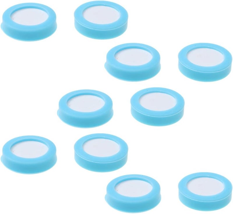 klarako10 Piece Aquarium CO2 Diffuser Ceramic Disc Carbon Dioxide Reactor Bubble Refine Slice for Fish Tank Water Plants, Aquarium Water Treatment Kits klarako2cm - Image 1