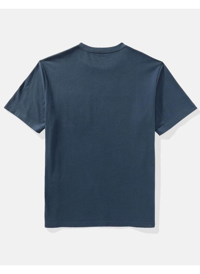 American Eagle - Logo Graphic Crew Neck T-Shirt - Image 1