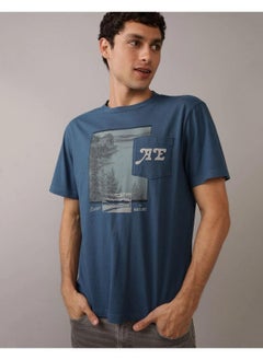 Logo Graphic Crew Neck T-Shirt