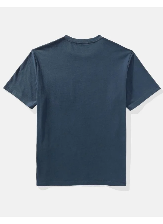American Eagle Logo Graphic Crew Neck T-Shirt