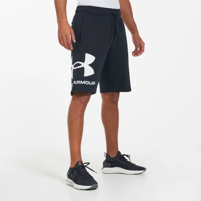UNDER ARMOUR Men's UA Rival Fleece Big Logo Shorts