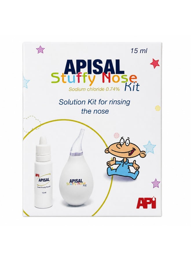 APISAL STUFFY NOSE KIT 15ML.DROPS - Image 1