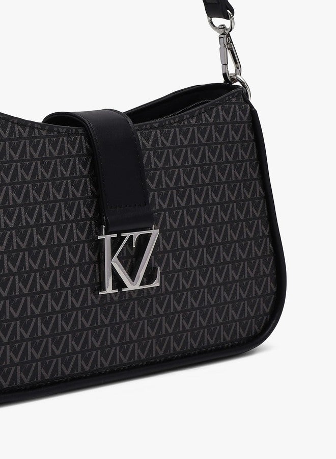 Kazo Bag Black Structured Shoulder Handbag | Premium Faux Leather Purse - Image 5