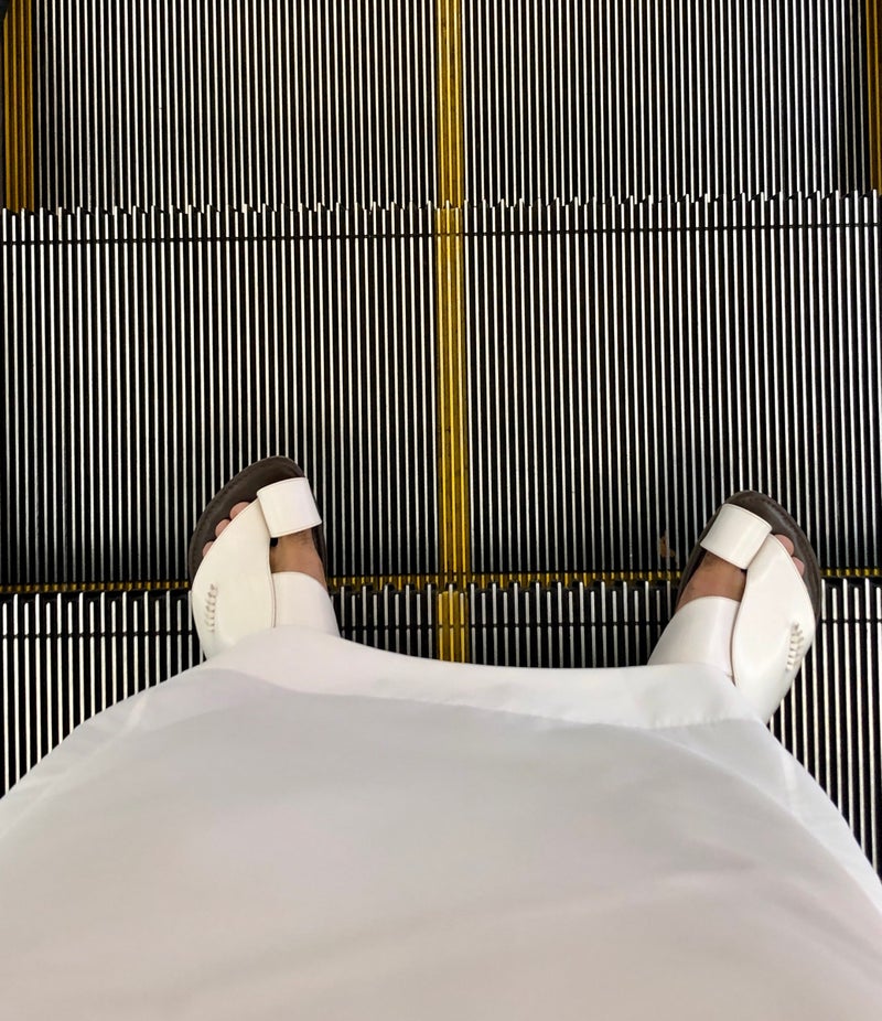 Eastern Sandal Zubairiya Naal | Made in Saudi Arabia | White Valley - Image 4