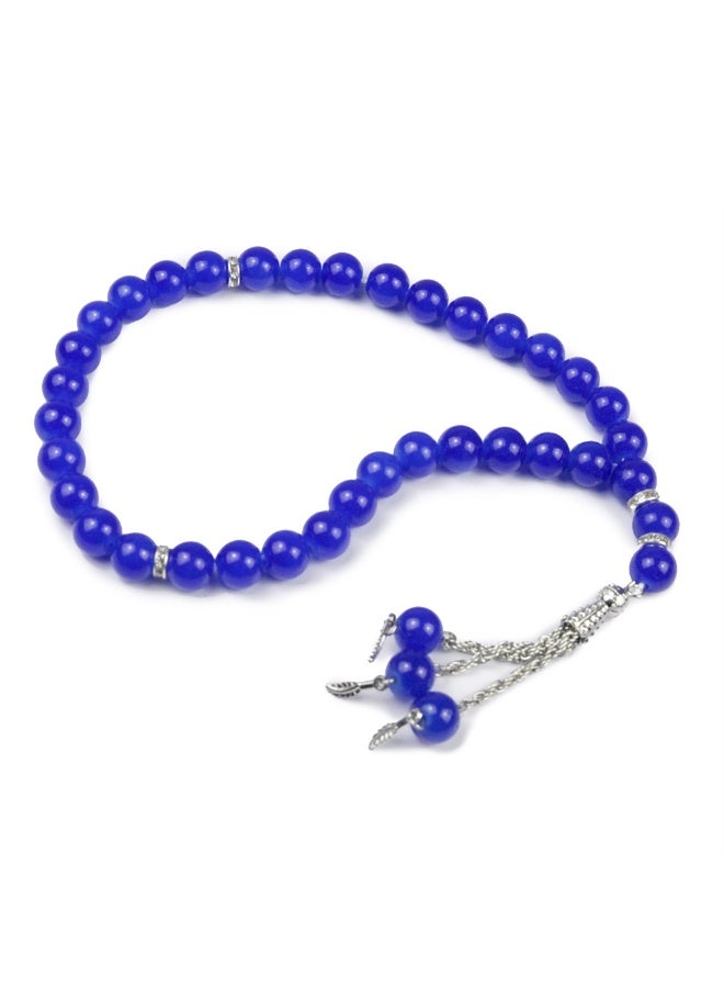 NIBEMINENT 33 Muslim Prayer Beads Blue/10mm