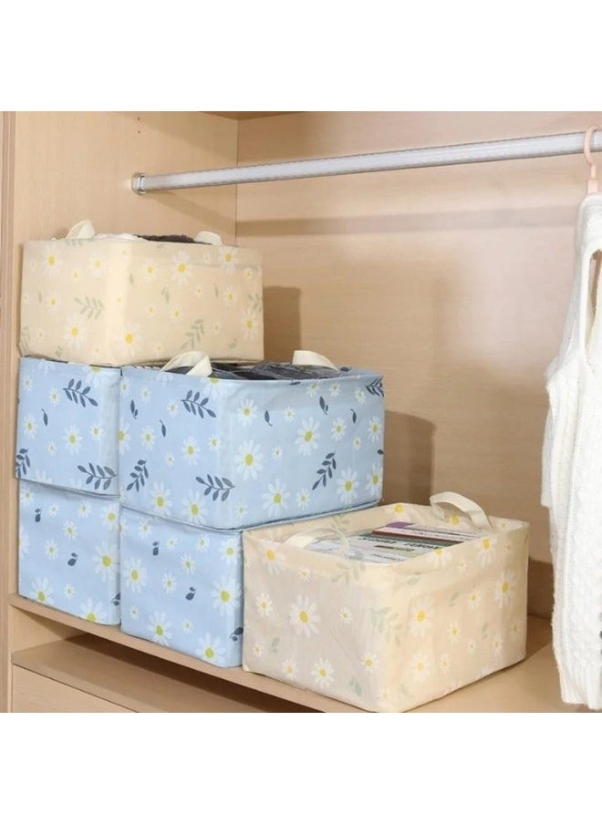Generic Oxford Folding Storage Box for Organizing Clothes Towels Bed Linen 47*27*18cm  - Image 3