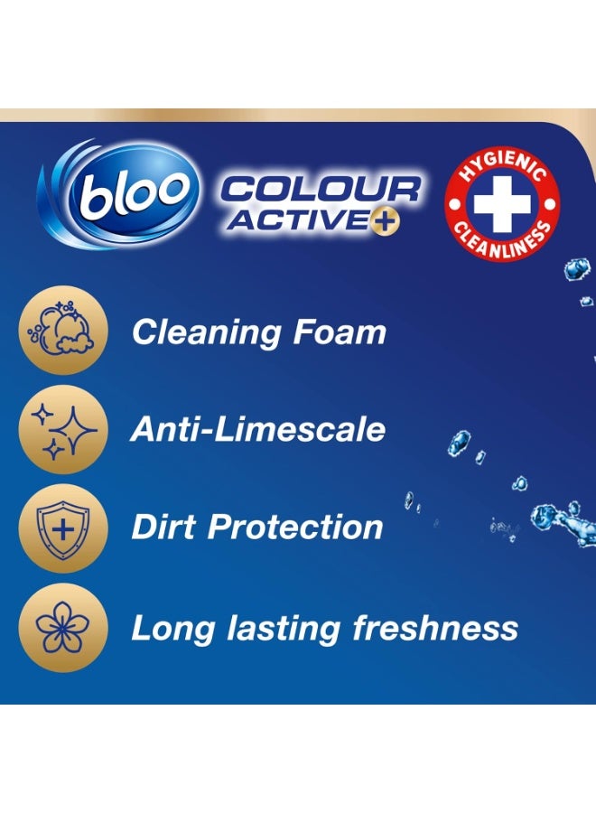 bloo Power Active Balls Bleach Advanced Rim Block With Cleaning Foam Anti Limescale Protection And Extra Freshness 50G - Image 2