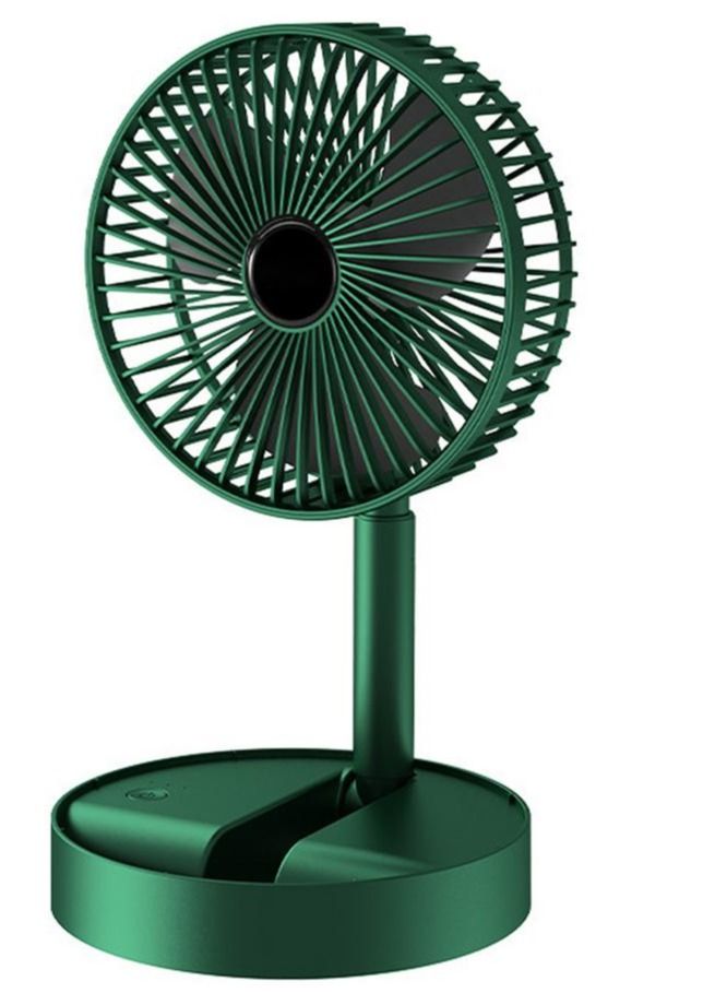 DubaiGallery Rechargeable Desk Electric Fan Small folding fan with USB charging retractable 3-speed portable Personal Fan  - Image 3
