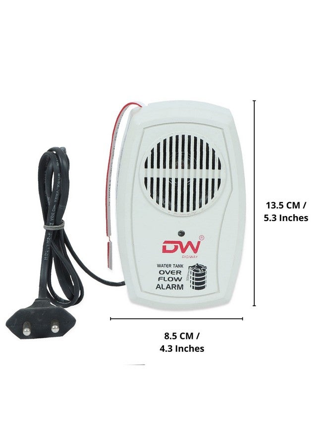 Digiway Water Tank Overflow Alarm Bell With Sensor and Voice Sound - Image 3