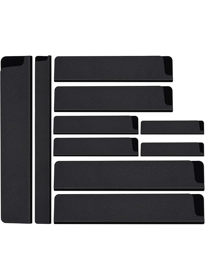 S-TOP 5/10/20pcs Universal Knife Edge Guards Set, Non-BPA Knife Sheath, Waterproof Abrasion Resistant Felt Lined Knife Cover Sleeves Knife Protectors, Gentle on Your Blades(10pcs) - Image 1
