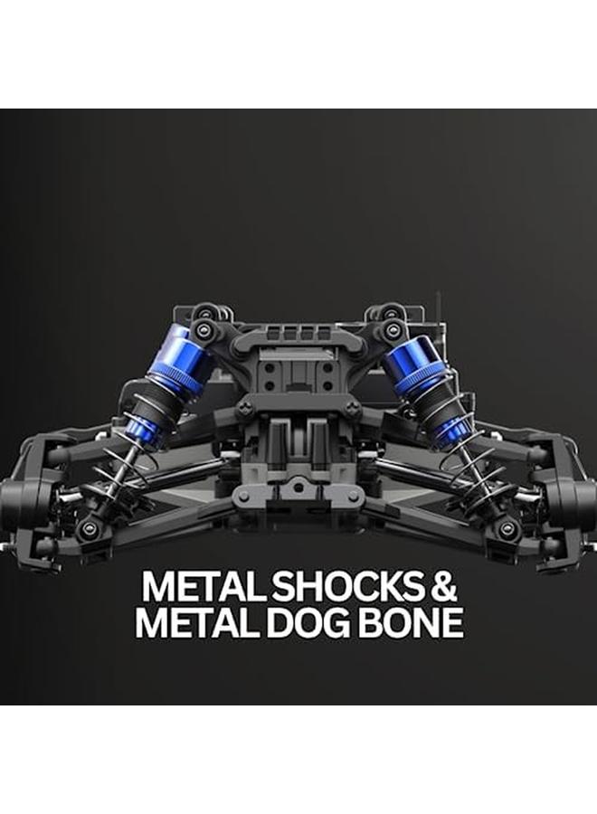 Mjx Rc Hobby Grade Truck High Speed 30Km H 2.4Ghz Remote Control 1 16 Scale Radio Controlled Off Road Electronic Monster RC Truck Rtr All Terrain Green - Image 3