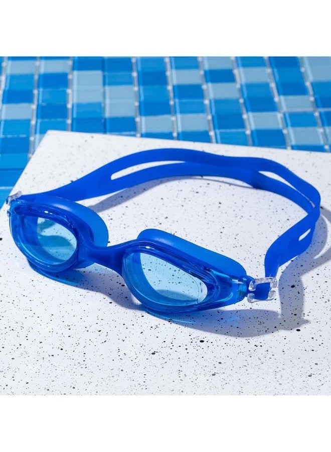 BOXO Anti Fog Swimming Goggle for Kids with Free Ear Plugs Swimming Pool Accessories for Kids (Multicolor) - Image 1