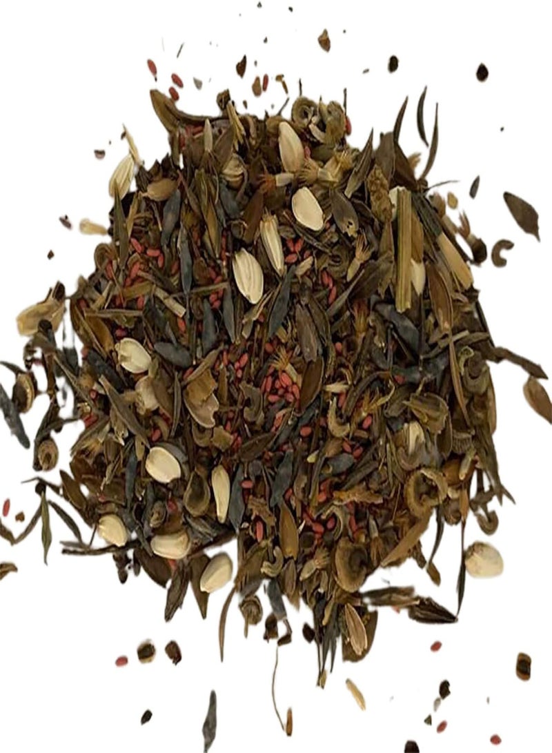 جي جوت بذور نباتات خضراء، 300 قطعة/حقيبة بذور زهور برية مختلطة الألوان سريعة النمو بذور نباتات زهور طبيعية مزخرفة للحديقة بذور زهور برية - Image 5