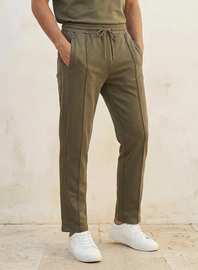 Kappa Kappa Drawstring Waist Track Pants