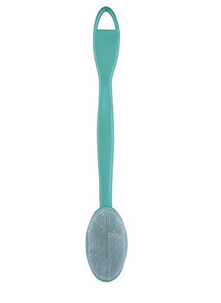 Generic Long Handel Bath Brush Double Sided Body multicolor  - Image 2