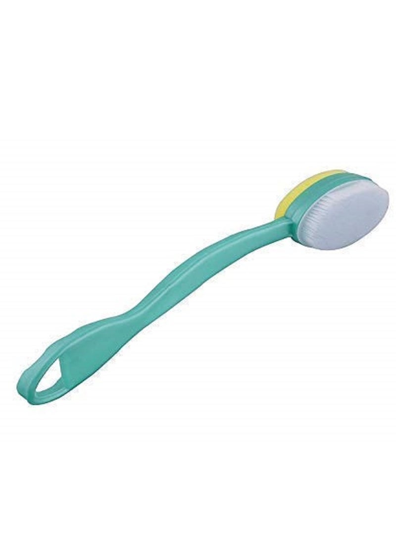 Generic Long Handel Bath Brush Double Sided Body multicolor  - Image 1