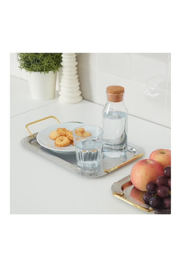 صينية ، طقم من 2، ستنلس ستيل - Image 2