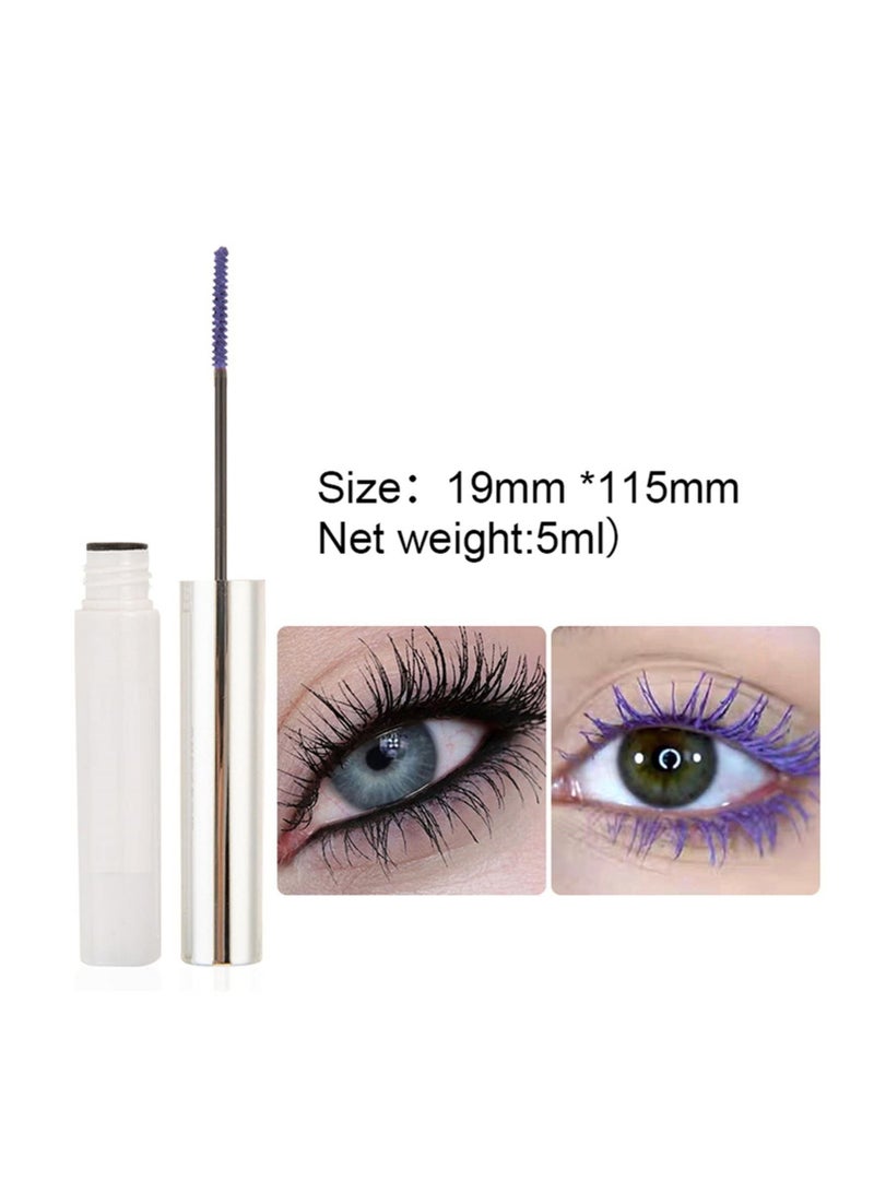 Excefore Colorful Waterproof Mascara for Eyelashes Set, Mascara for eyelashes Long lasting Fiber Lash Mascara for Women Eye Makeup - Image 3