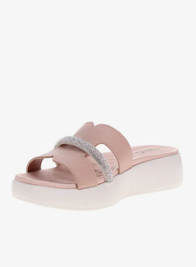 مودار صنادل مسطحة للنساء - صنادل مسطحة أنيقة ونعال مسطحة مريحة للسيدات