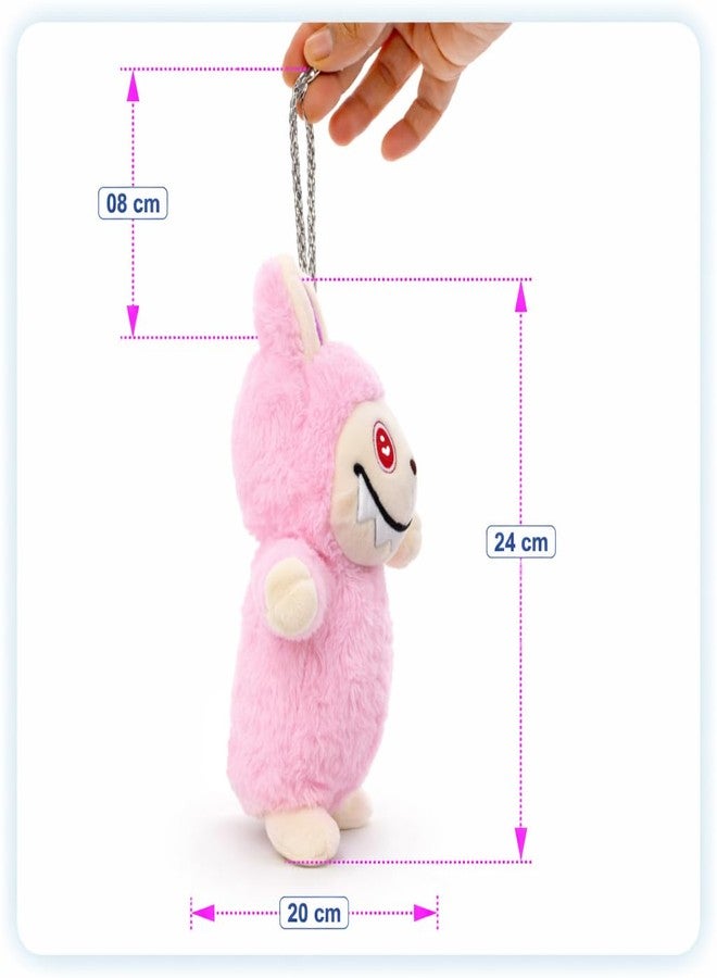 Aruvia Love Bubu Soft Toy Plush Keychain (24 cm) | Cute Fuzzy Stuffed Doll with Hanging Hook | Bag Charm Car Keychain Plush | Gift for Boys Girls - Image 5
