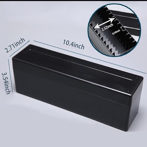 MUDOR Coin Slab Storage Box, Holder Case Slot Compatible with 20 Slab PCCB PCGS, Olny Box,Plastic Case for Collectors - Image 3