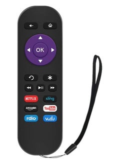 Replacement Remote Control for Roku Box Model: Roku 1, Roku 2(HD, XD, XS), Roku 3, Roku LT, HD, XD, XDS, Roku N1