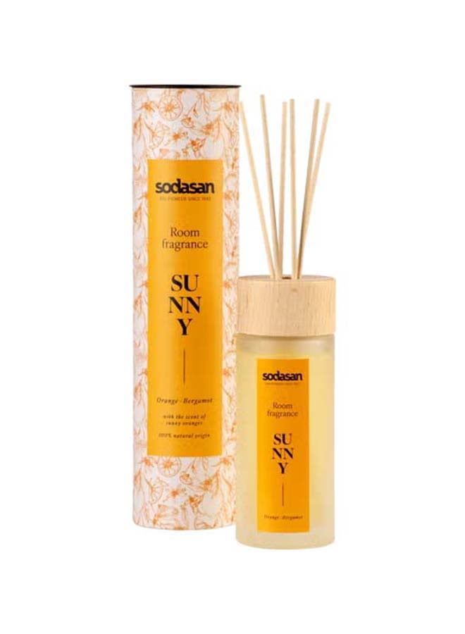 sodasan 100% Natural Room Fragrance - Orange Bergamot - SUNNY 200ML - Image 1