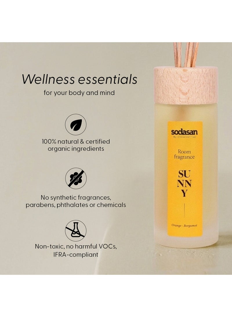 sodasan 100% Natural Room Fragrance - Orange Bergamot - SUNNY 200ML - Image 2