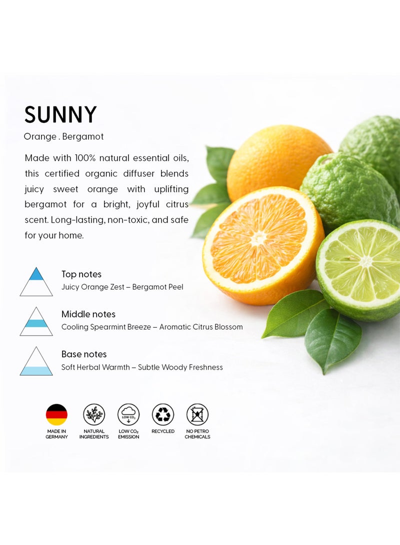 sodasan 100% Natural Room Fragrance - Orange Bergamot - SUNNY 200ML - Image 4