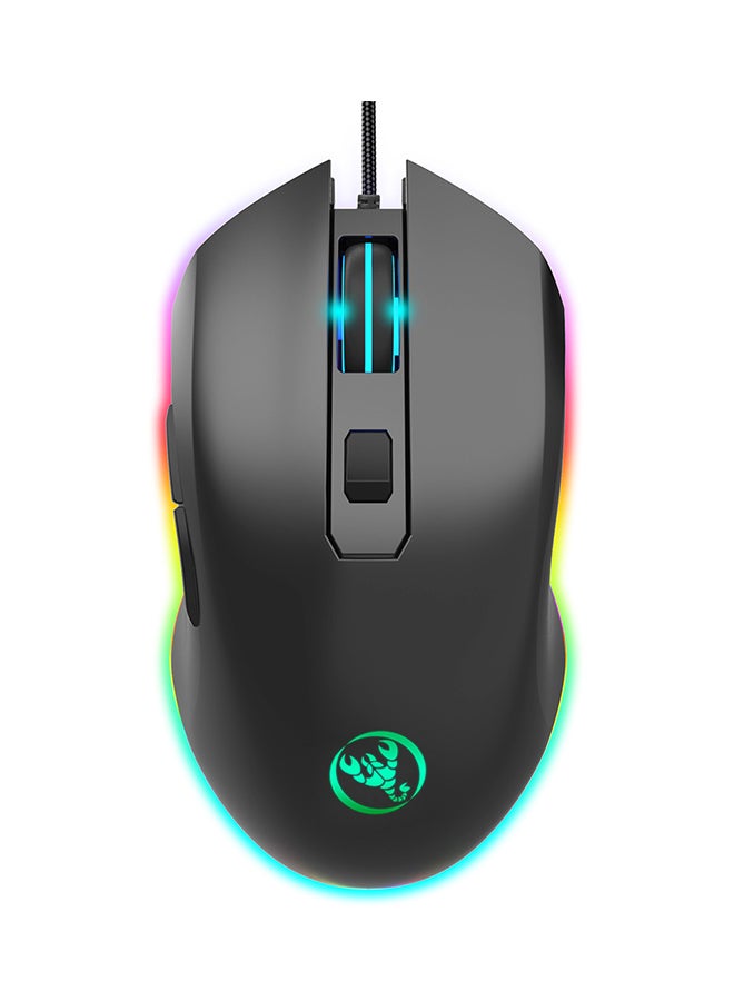 A866 Wired Gaming Mouse Black