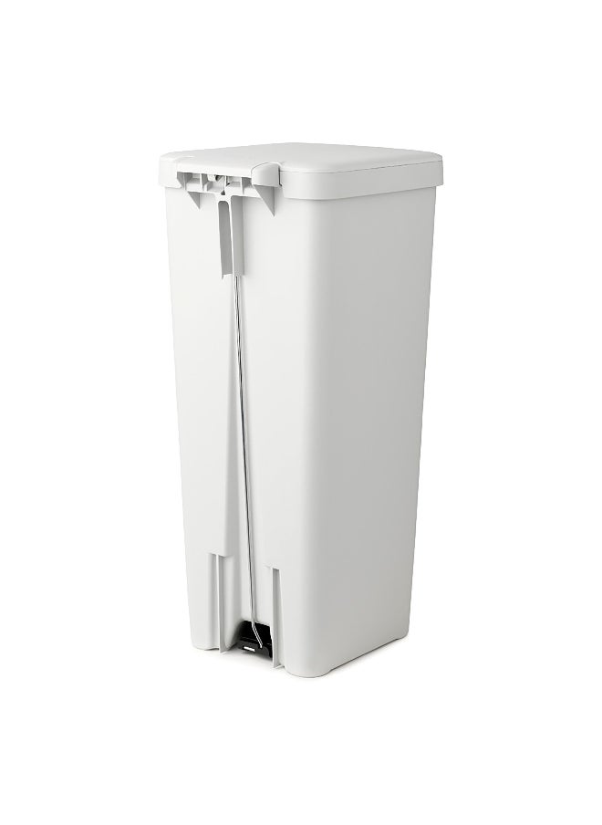 brabantia Compact Soft-Closing Non-Slip Stepup Pedal Bin Light Grey 40 Liter 800009  - Image 3