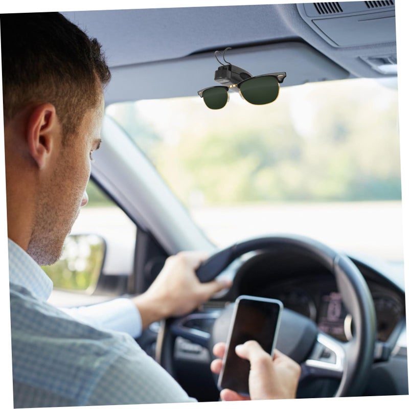 6pcs Sunglasses Clips for Car Visor Quick Access Glasses Holder Magnetic - Image 4