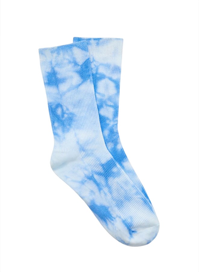 FOREVER 21 Tie-Dye Crew Socks - Image 1