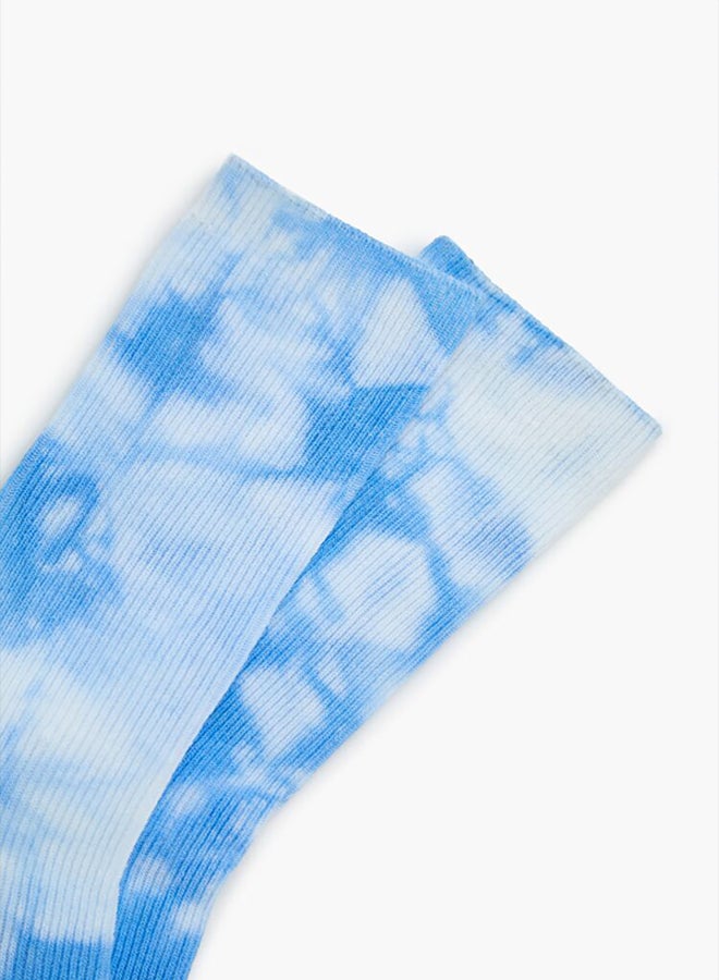 FOREVER 21 Tie-Dye Crew Socks - Image 3
