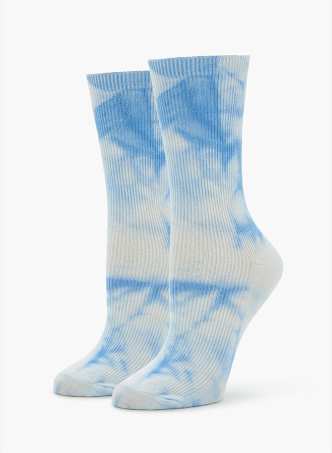 FOREVER 21 Tie-Dye Crew Socks - Image 4