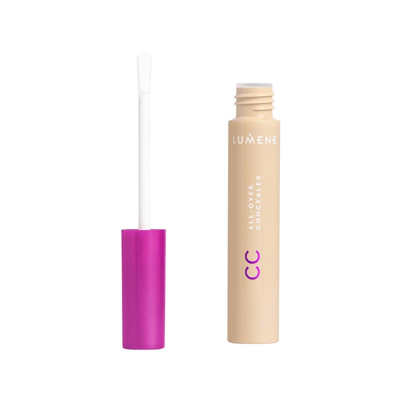 Lumene Under Eye Concealer CC AllOver Hydrating Concealer with Medium Coverage MultiTasking Under Eye Makeup Infused with Hyaluronic Acid with a SkinLike Finish 05 Light 03 fl oz - Image 2